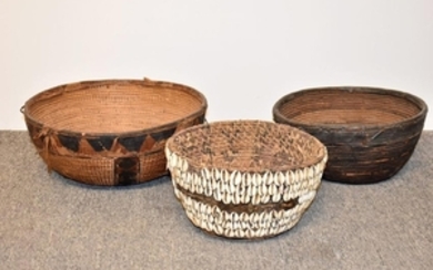 Three West African Baskets