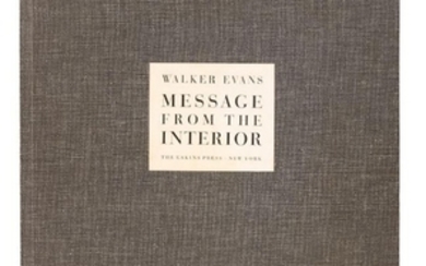 Walker Evans, Message from the Interior