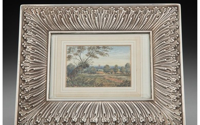 74360: A Buccellatti Silver Picture Frame, Milan, early