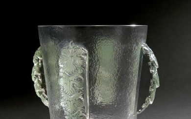 Rene Lalique, 'Epernay' champagne cooler, 1938