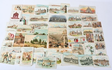 91 WORLDS COLUMBIAN EXPOSITION ADV TRADE CARDS