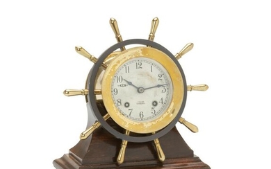 A Chelsea ship's bell clock