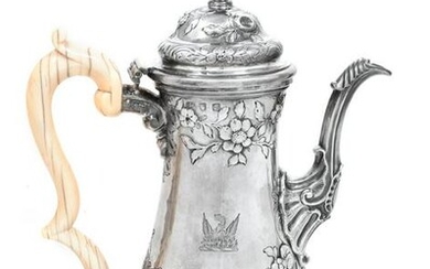 A George II/III Silver Coffee Pot