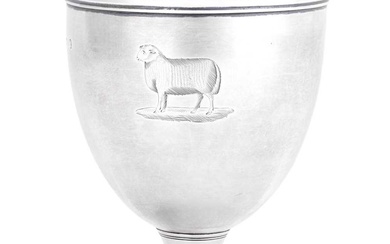 A George IV Silver Goblet by Rebecca Emes and Edward Barnard, London, 1824