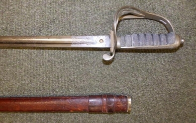 A George V Royal Artillery sword, the 32" blade...