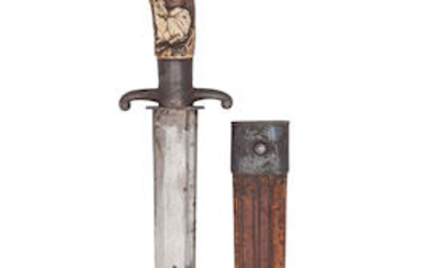 A German Hunting Knife, 19th Century