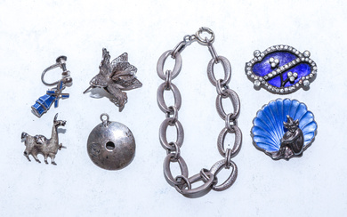 A Group of Sterling & Silver Jewelry