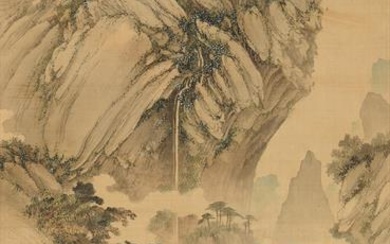 A Japanese painting in Chinese style