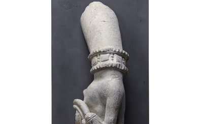 A LARGE GREY SCHIST HAND OF A BODHISATTVA ANCIENT REGION...