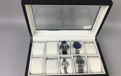 A LOT OF FOUR FASHION WATCHES