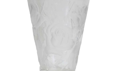 A Lalique 'Ispahan' glass vase