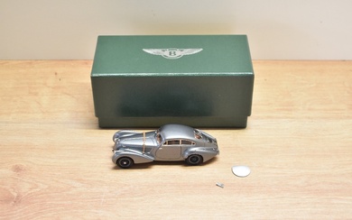 A Lansdowne Models (Brooklin Models) 1:43 scale white metal model, Bentley Collection, LDM 105A 193