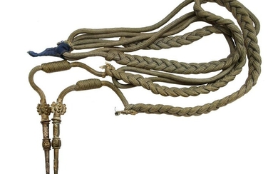 A RUSSIAN AIGUILLETTE OF THE ADJUTANT GENERAL