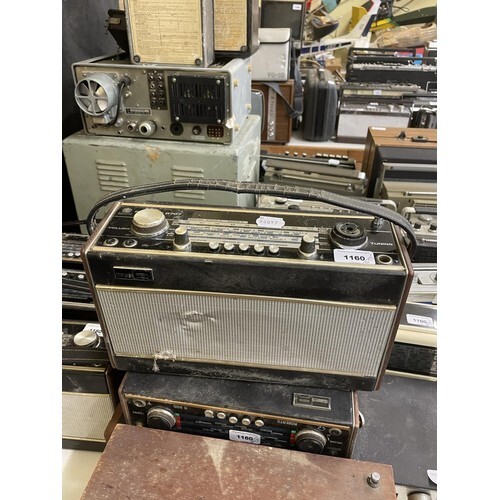 A Roberts R707 portable radio, and various other portable ra...