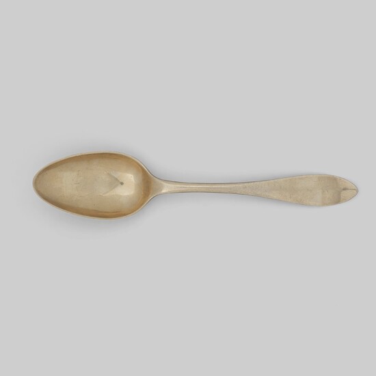 A Swedish early 19th century silver-gilt burial-spoon, mark of Erik Bratt, Uddevalla (1798-1816).