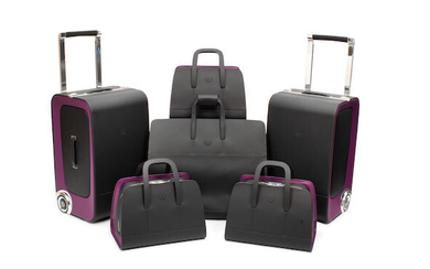 A fine six-piece set of luxury bespoke leather luggage for 2018 Rolls-Royce Wraith