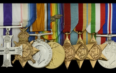 A good Great War 1917 ‘Mesopotamia’ M.C. group of eight awarded to...