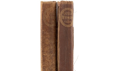 ALCOTT, LOUISA MAY [1832-1888] LITTLE WOMEN, 2 Vols., Bosto...