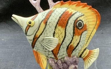 ANDREA BY SADEK Porcelain Butterfly Fish Figurine