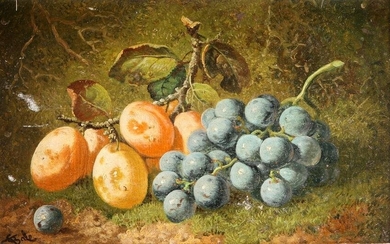 ATTRIBUTED TO CHARLES THOMAS BALE (FL 1866-1875) STILL LIFE OF FRUIT