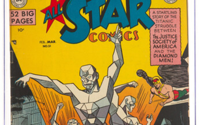 All Star Comics #51 (DC, 1950) CGC GD/VG 3.0...