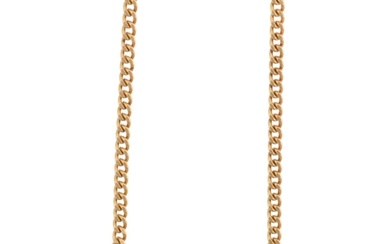 An 18ct gold sapphire and diamond flowerhead pendant necklac...