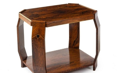 An Art Deco Style Marquetry Table