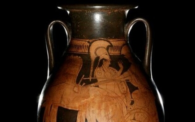 An Attic Red-Figured Pelike with Athena on a Chariot