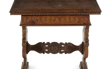 An Italian Renaissance Style Walnut Table