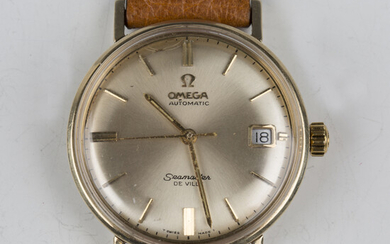An Omega Automatic Seamaster de Ville gold circular cased gentleman's wristwatch, circa 1967, t