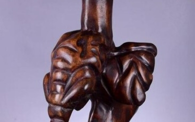 Antique African Mahogany Sculpture