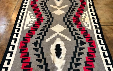 Approx. 6'x12' Navajo Floor Rug