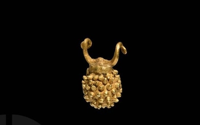 Archaic Greek Gold Amulet in the Form of an Insect