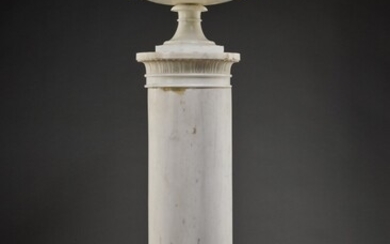 Attributed to Lorenzo Bartolini (1777-1850) Italian, circa 1820, Tazza and Column