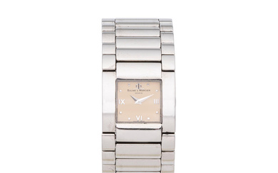 Baume & Mercier. A lady's stainless steel quartz bracelet watch...