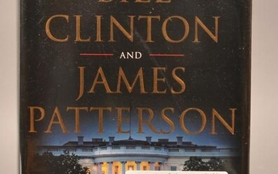 Bill Clinton & Jas Patterson 2018 Signed
