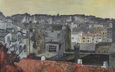 British School (20th century) Rooftops