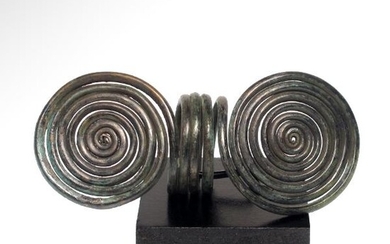 Bronze Age Spiral Finger Ring, c. 1000-900 B.C.