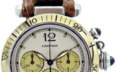 CARTIER Pasha de Cartier - Cronografo - Referenza 1032. Movimento...