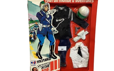 CEJI Arbois French Version Hasbro Group Action Joe Motard 12" action figure outfit, Boxed No.7911 (1)