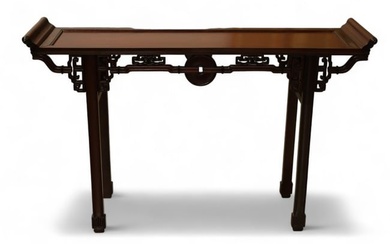 CHINESE HARDWOOD ALTAR TABLE