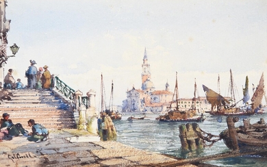 CIRCLE OF GABRIEL CARELLI (ITALIAN 1820-1900), A VIEW OF VENICE