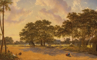 C.J. Martin (fl.1843-1853), View in Calcutta
