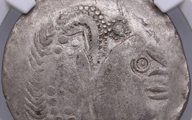 Celts, Eastern Europe AR Tetradrachm - c. 2nd-1st Centuries BC - NGC XF