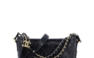 Chanel Gabrielle Hobo Quilted Aged