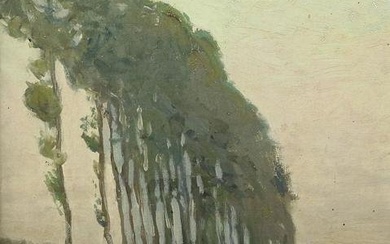 Charles Warren Eaton Oil on Canvas Landscape