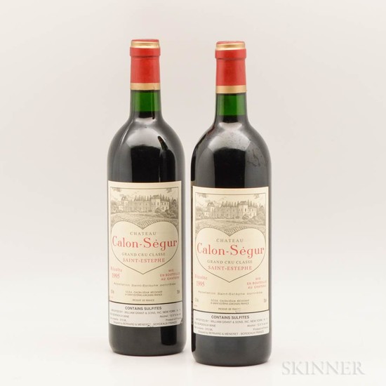 Chateau Calon Segur 1995, 2 bottles