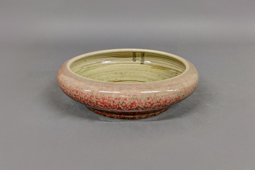 Chinese Brush Wash Glazed Bowl