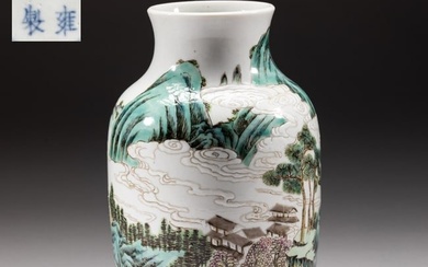 Chinese Export Famille Rose Porcelain Vase