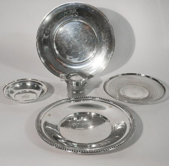 Collection Vintage Sterling Silver Tablewares